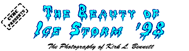 The Beauty of Ice Storm '98 - The Photography of Kirk L. Bennett
